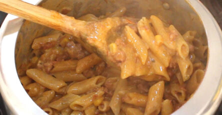 Macarrão na Panela de Pressão