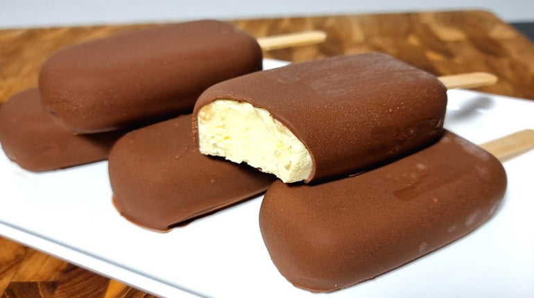 Receita de Sorvete Magnum Caseiro