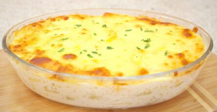 Receita de batata gratinada com queijo no forno