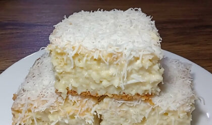 Bolo Gelado de Leite Ninho