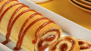Rocambole de Goiabada Delicioso Rocambole com recheio de Goiabada