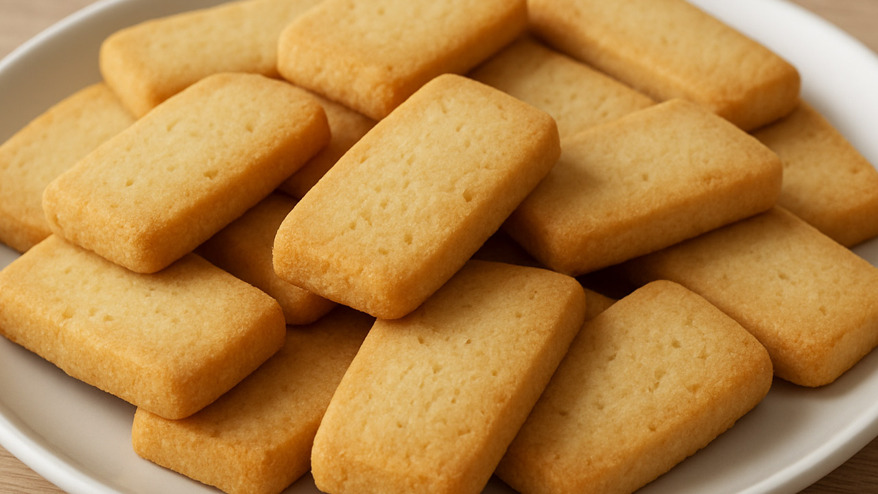 Biscoitinhos Caseiros de Manteiga (Derretem na Boca) Biscoitos de Manteiga Caseiros