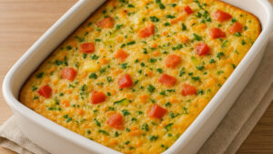 Omelete Assado Delicioso para o Almoço (Omelete de Forno) Omelete Assado no Forno