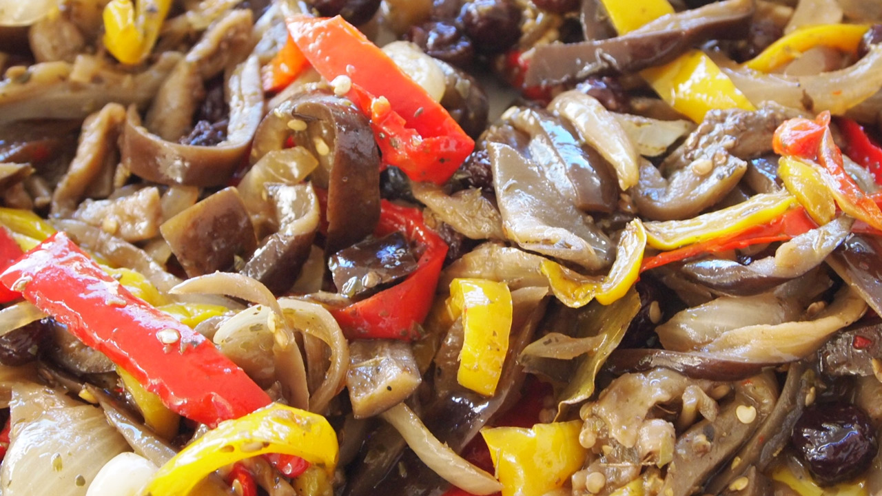 Salada de Berinjela Fácil e Rápida Passo a Passo Salada de Berinjela