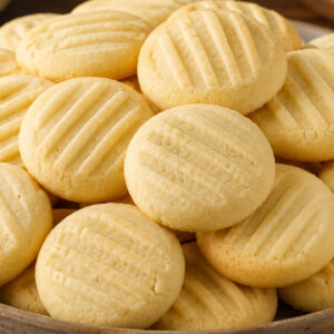 Bolachinhas de maisena caseiras