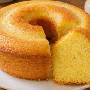 Bolo de fubá tradicional