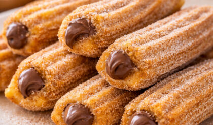 Churros caseiro recheado
