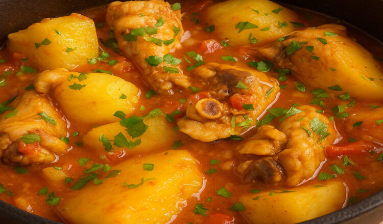 Frango Ensopado Fácil e Rápido