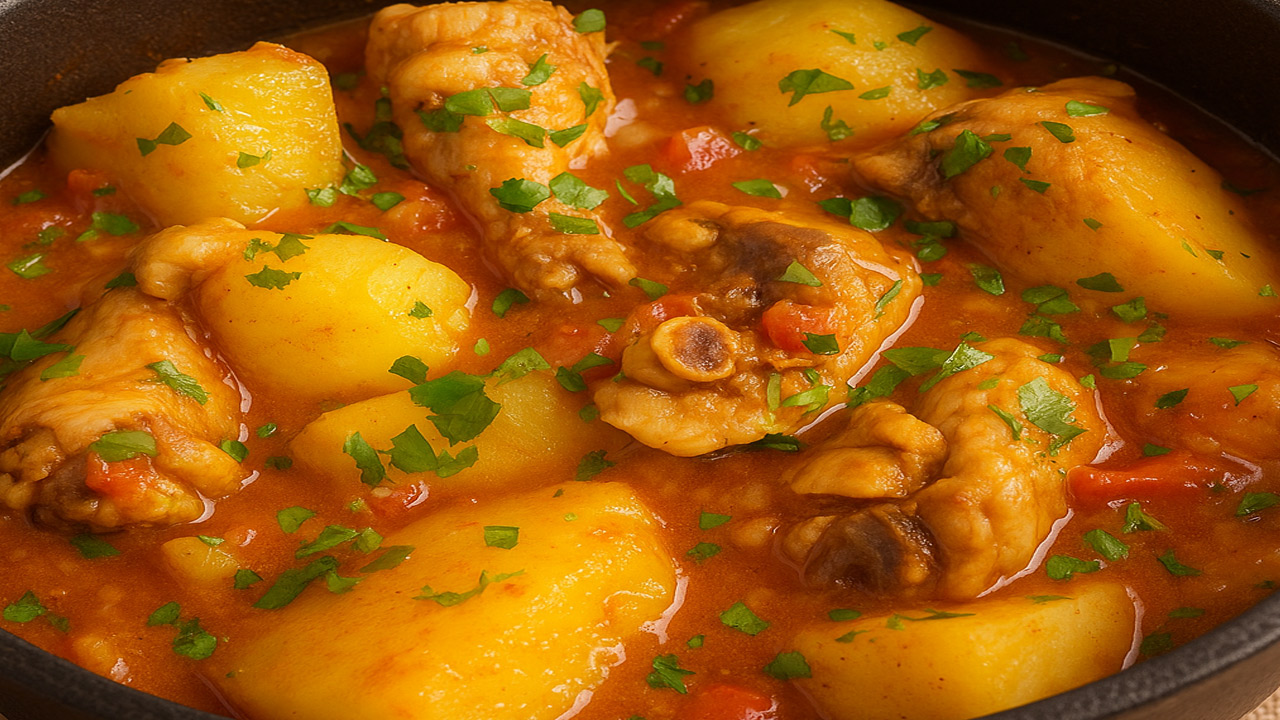 Frango Ensopado Fácil e Rápido (Melhor Receita) Frango Ensopado Fácil e Rápido