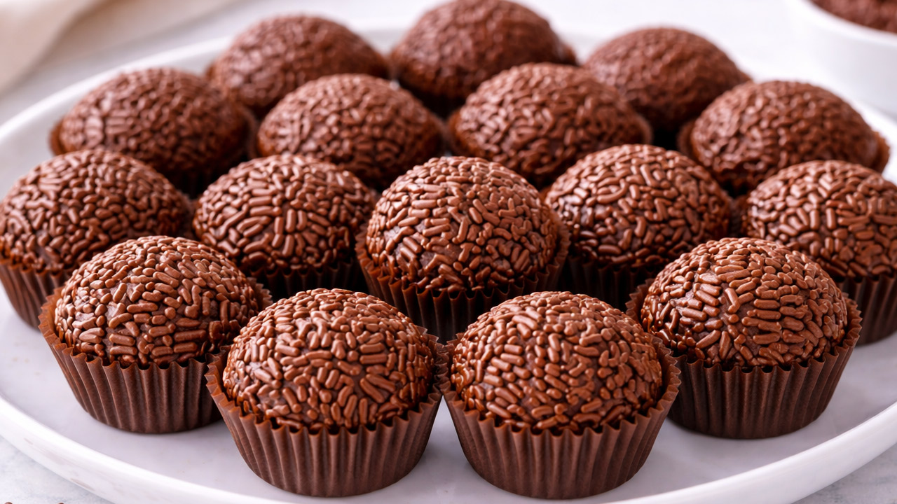 Receita de brigadeiro fácil