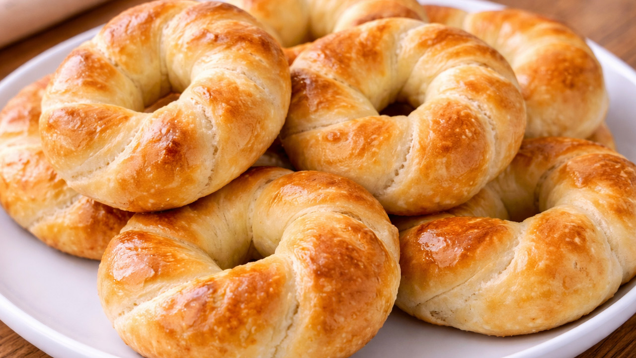 Rosquinhas assadas fáceis e deliciosas