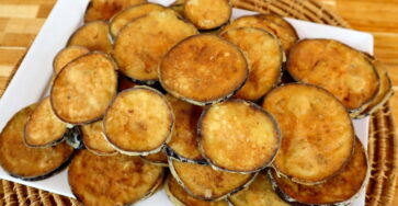 Receita de berinjela a milanesa