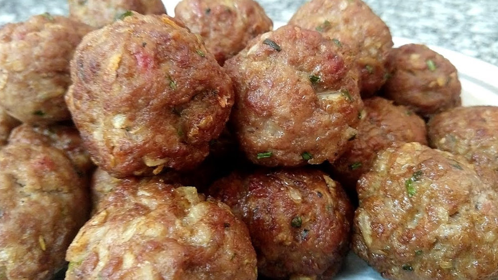 Receita de Bolinho de Carne Moída