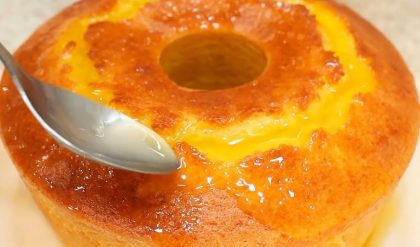 Bolo de Laranja Fácil de Liquidificador