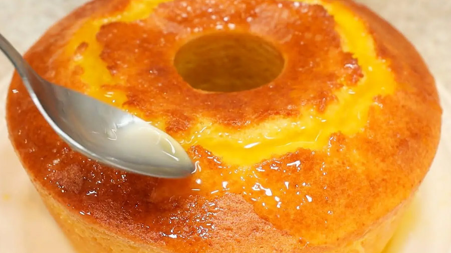 Bolo de Laranja Fácil de Liquidificador