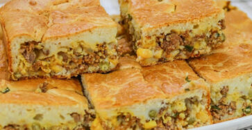 Torta de Carne Moída no Liquidificador