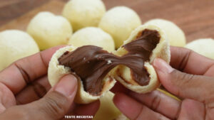 Brigadeiro de ninho com nutella
