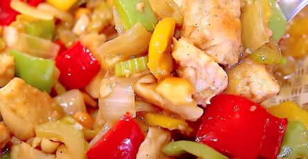 Receita de Frango Xadrez Fácil de fazer