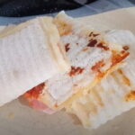 Tapioca de Presunto e Queijo Feita na Sanduicheira Tapioca de presunto e queijo feita na sanduicheira