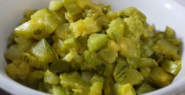 Receita de Abobrinha Refogada Fácil de Fazer