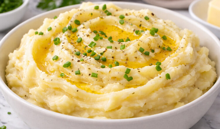 Purê de Batatas Fácil