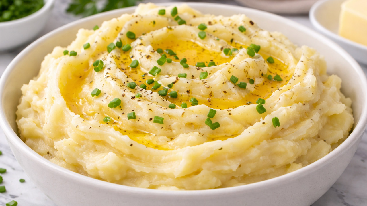 Purê de Batatas Fácil