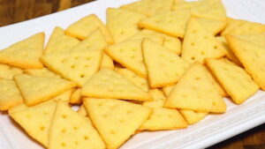 Biscoitos Salgados de Queijo Caseiros