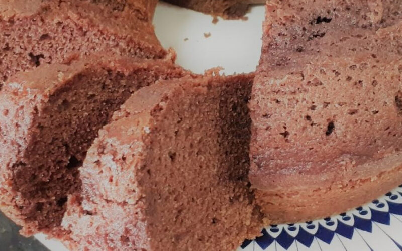 Bolo de Chocolate Light Simples