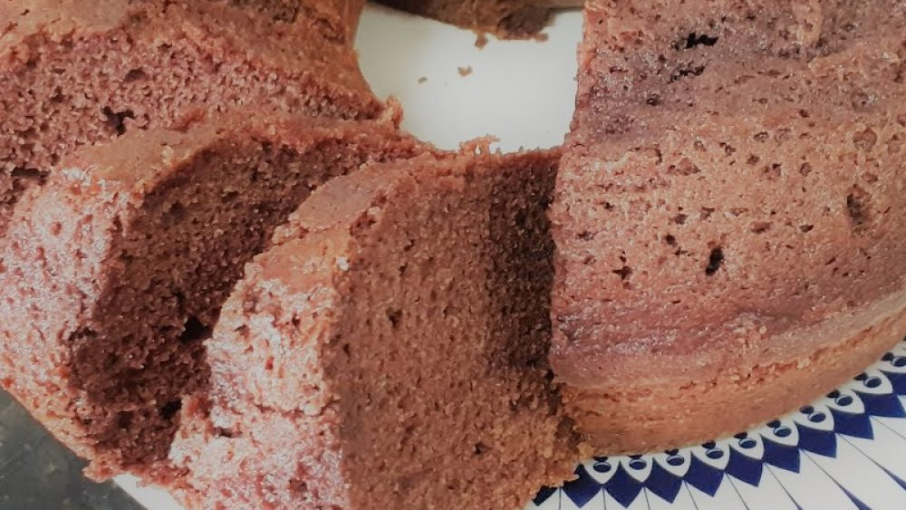 Bolo de Chocolate Light Simples