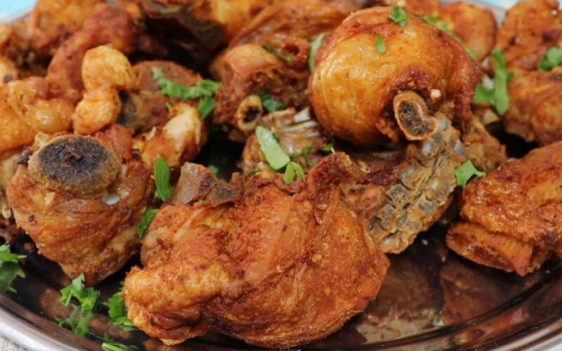 Receita de Frango a Passarinho
