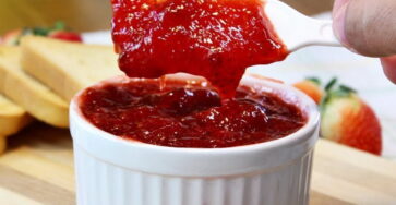 Receita de Geleia de Morango Caseira