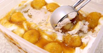 Receita com bananas