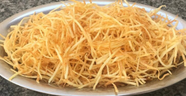Receita de Batata Palha Caseira