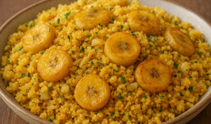 Farofa de Banana Simples e Fácil de Fazer Farofa de Bananas