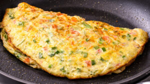 Omelete fácil e rápido de fazer