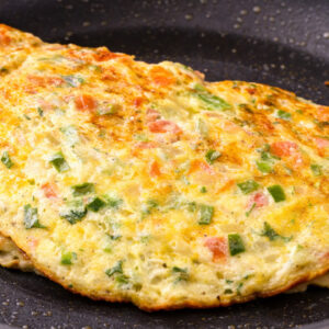 Omelete fácil e rápido de fazer