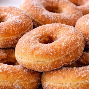 Rosquinhas caseiras fritas