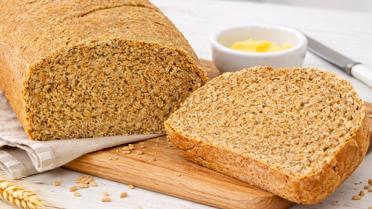 Pão Integral Caseiro (Fofinho e Saudável) Pão integral caseiro