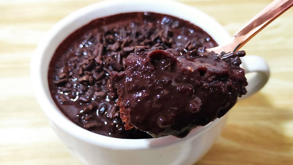 Receita de bolo de caneca