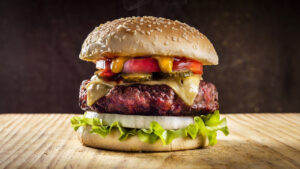 Hambúrguer de Carne Moída Perfeito (Hambúrguer Caseiro) Hambúrguer Caseiro de carne moída
