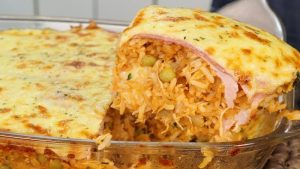 Arroz de Forno Fácil e Completo Arroz de Forno Completo