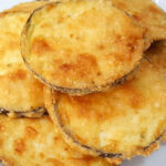 Berinjela empanada frita