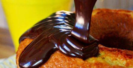 Cobertura de Chocolate para bolo
