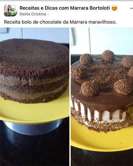 Depoimento - Curso Bolos