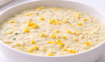 Creme de Milho Rápido e Fácil de Fazer Creme de milho fácil e rápido