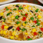Arroz Colorido para o Natal