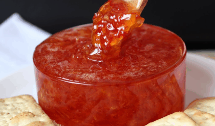 Geleia de pimenta caseira