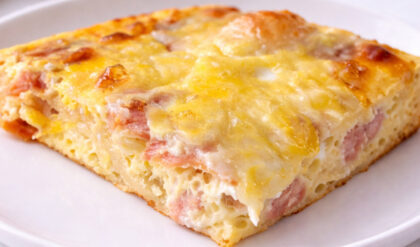 Omelete de forno sem óleo