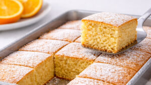 Bolo de laranja caseiro fácil e gostoso