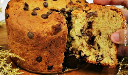Panetone e Chocotone caseiro